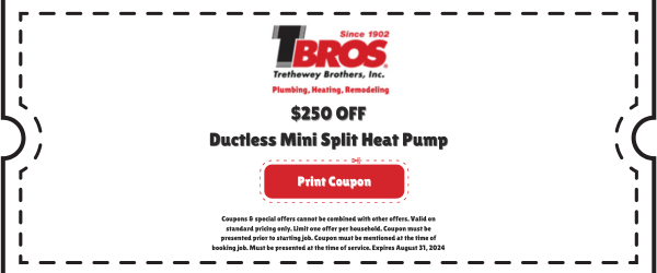 $250 OFF Ductless Mini Split Heat Pump Coupon (1)